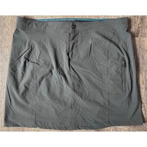 Columbia Omni Shield Gray Skirt Skort‎ Stretch Size 16/48 NWT